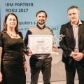 Zuzana Kocmaníková (IBM), Michal Štěrba (M Computers), Miro Marko (IBM)